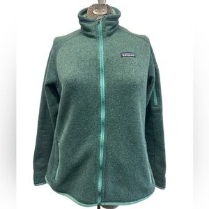 Patagonia Women's Forest Green Full-Zip Fleece Jacket
